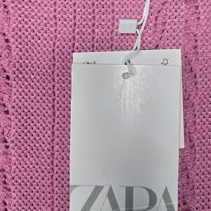 Zara Pink Knit Top